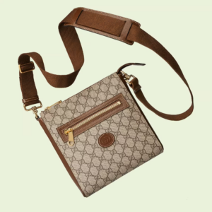 Tui Gucci Supreme Messenger Bag 'Beige Ebony' 681021-92THG-8563