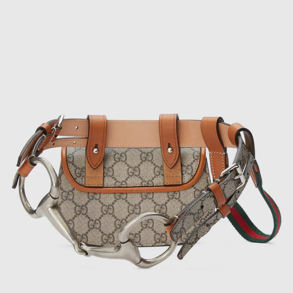 Túi Gucci Bamboo 1947 Mini GG Supreme Beige ‎681137-UIQEN-8288 - Ảnh 3