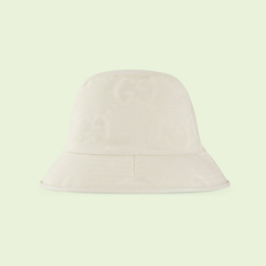 Mu Gucci Jumbo GG Bucket 'White' 681256-4HANW-9077