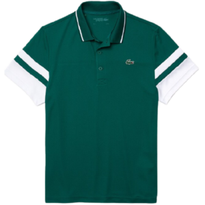 Áo Men’s Lacoste Sport Striped Polo Shirt 'Green' DH9681-UGA