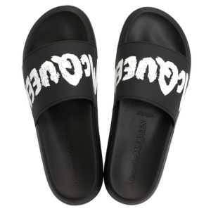 Dep Alexander Mcqueen Logo Graffiti 'Black' 682490-W4QS3-1070