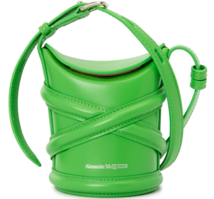 Tui Alexander Mcqueen Curve Mini 'Green' 682683-1YBA7-3800
