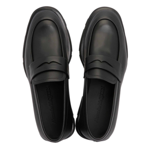 Giay Alexander Mcqueen Loafers 'Black' 682814-WHFL0-1000