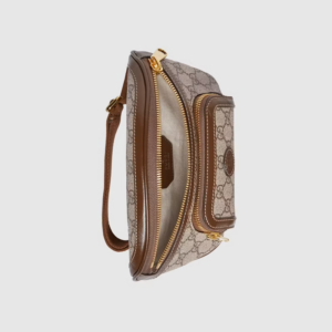 Alternative view of Túi Gucci Interlocking G 'Beige Brown' Leather