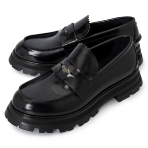 Giay Alexander Mcqueen Loafers 'Black' 683571-WHZ85-1081