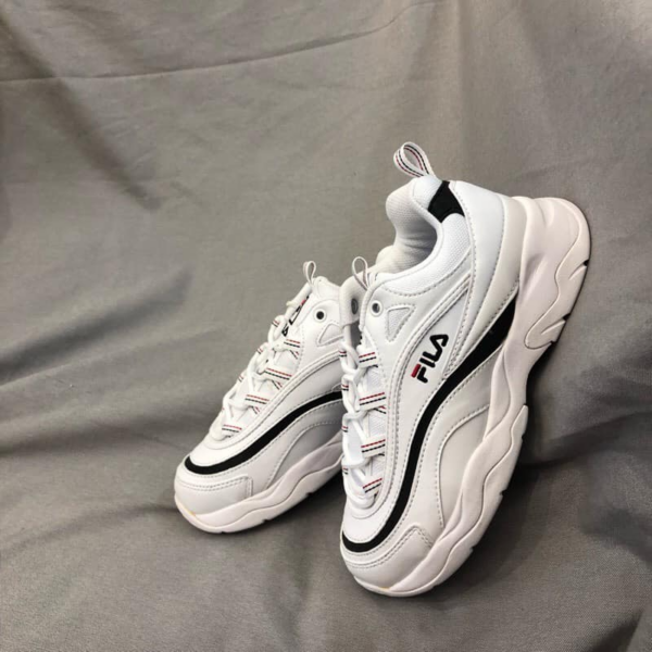 Giày Fila Ray 'White Navy' FS1SIA3061X-WBK - Ảnh 2