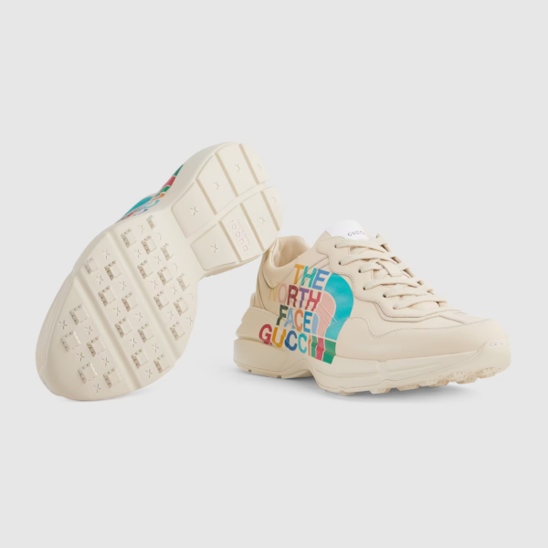Giày Gucci x The North Face Rhyton 'Ivory' 685641-DRW00-9522 - Ảnh 4