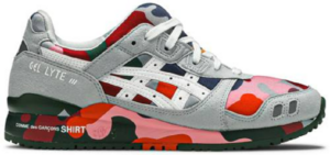 Giày Asics Comme Des Garçons SHIRT x Gel Lyte 3 'Colorful Camo' 1201A132-000