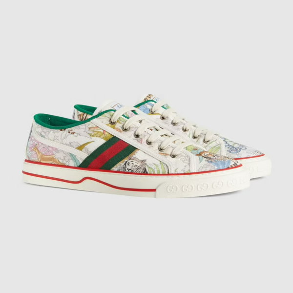 Giày Gucci Tiger Men's Tennis 1977 Sneaker 687610-UTC10-9090 - Ảnh 3
