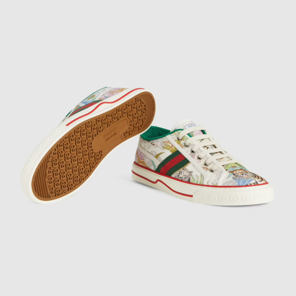 Giày Gucci Tiger Men's Tennis 1977 Sneaker 687610-UTC10-9090 - Ảnh 5