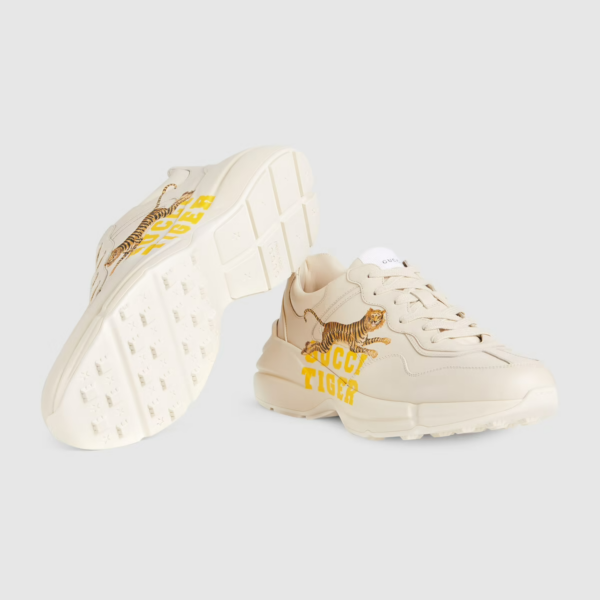 Giày Gucci Tiger Men's Rhyton sneaker ‎687611-DRW00-9522 - Ảnh 5