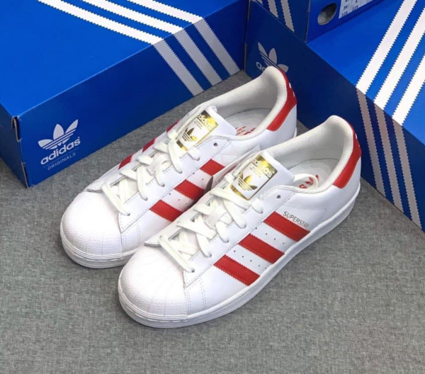 Giày Adidas Superstar 'Red Gold' EE8727 - Ảnh 4