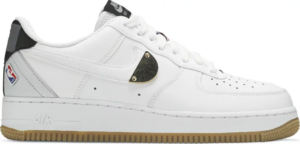 Giày Nike NBA x Air Force 1 '07 LV8 'White Pure Platinum' CT2298-100