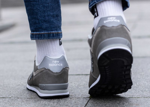 Giày New Balance 574 Kids 'Triple Grey' GC574GG - Ảnh 7