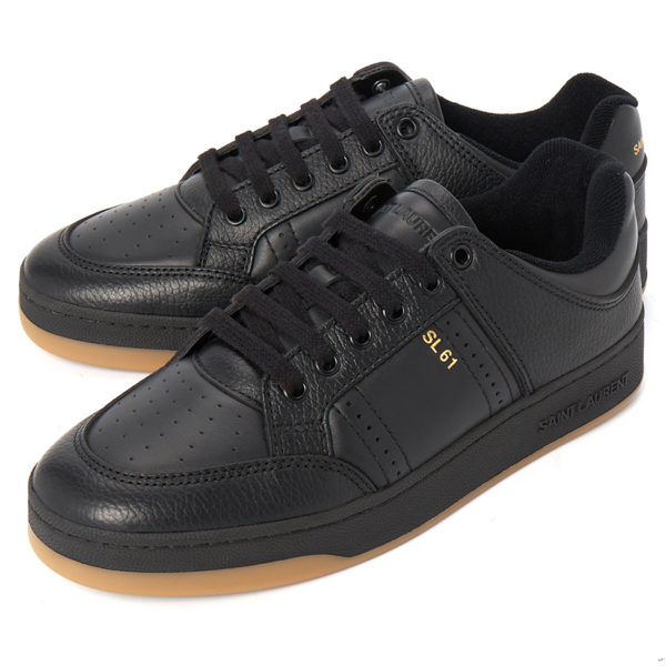 Giay Saint Laurent Low Top 'Black' 690789-04GAA-1000