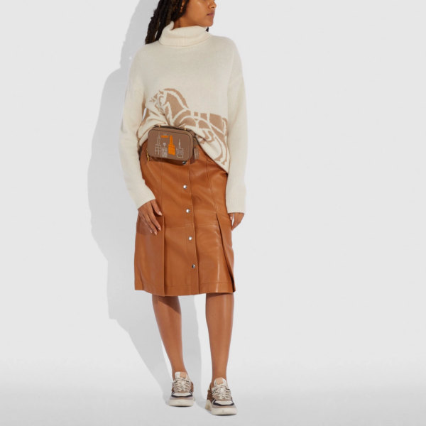 Ví Coach x Jean-Michel Basquiat Alie Belt Bag Elm - Ảnh 6