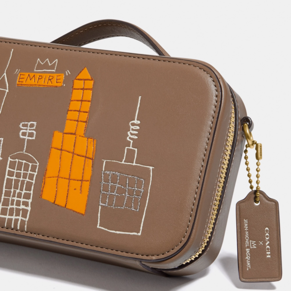 Ví Coach x Jean-Michel Basquiat Alie Belt Bag Elm - Ảnh 4