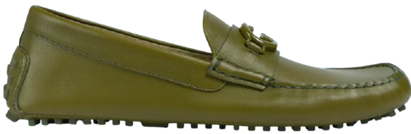 Giày Gucci Driver Interlocking G 'Dark Green' 692379-1XH00-3300
