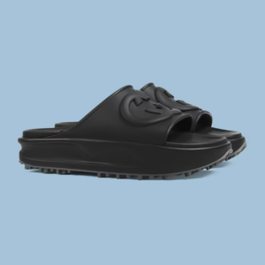 Dep Gucci Interlocking G Slide Sandal 'Black' 692380-JF000-1000