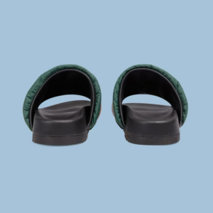 Dep Gucci Men's Padded Web Slide Sandal 'Black' 692387-UFR30-3060