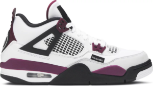Giày Nike Paris Saint Germain x Air Jordan 4 Retro GS 'Bordeaux' CZ6509-100