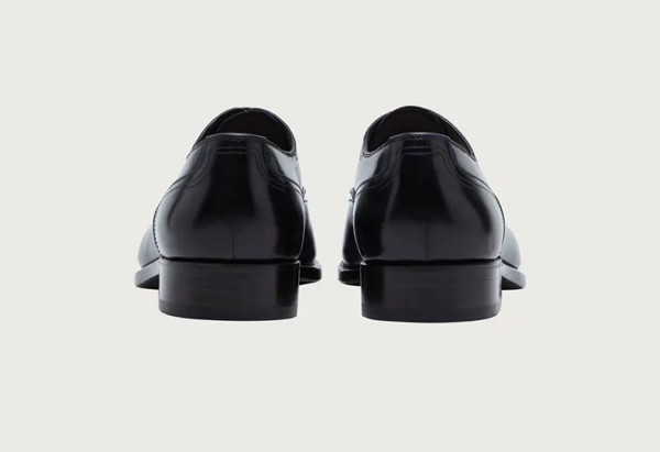 Giày Salvatore Ferragamo Gancini Oxford 'Dark Blue' - Ảnh 3