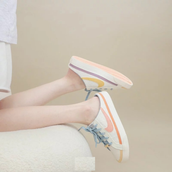 Giày Nike Court Legacy Mule 'Sail Light Madder Root' DV1741-181 - Ảnh 6
