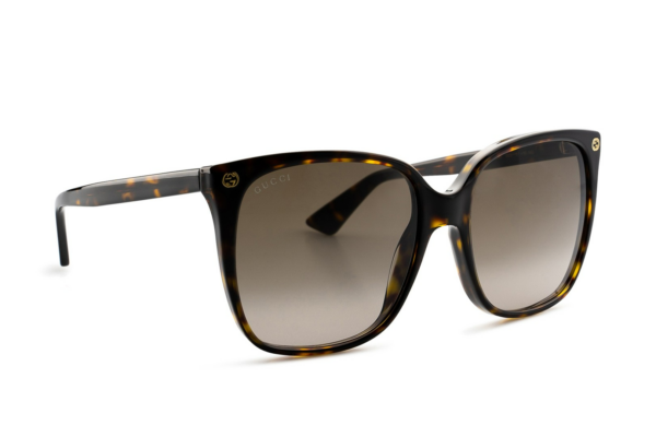 Kính Gucci Dark Havana Square GG0022S-003 - Ảnh 3