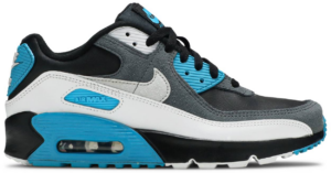 Giày Nike Air Max 90 Leather GS 'Black Dark Grey' CD6864-005