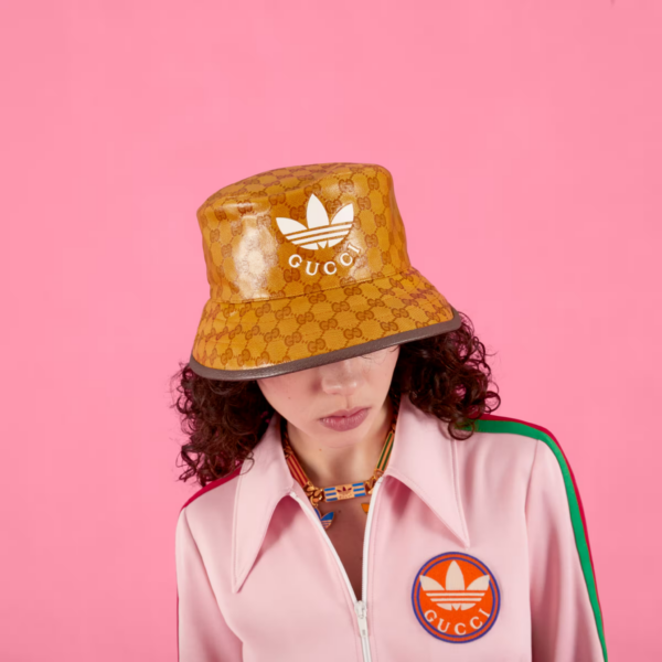 Mu Gucci Adidas x Gucci Bucket 'Beige Brown' 696484-4HAP2-7164