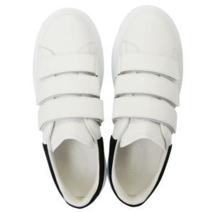 Giay Alexander Mcqueen Oversole Triple Strap 'White' 697105-WHGP7-9061