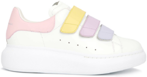Giay Alexander Mcqueen Oversole Triple Strap 'White' 697105-WIBNN-9035