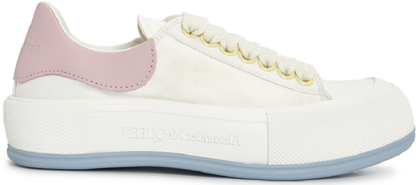 Giay Alexander Mcqueen Deck Plimsol 'White' 697120-W4TGL-8869