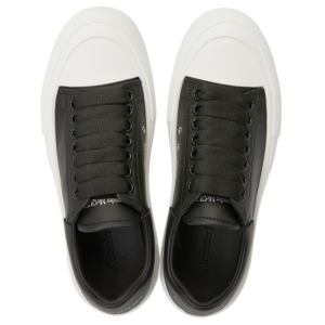 Giay Alexander Mcqueen Deck Plimsol 'Black' 697121-WIAB6-1070