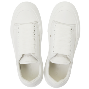 Giay Alexander Mcqueen Deck Plimsol 'White' 697121-WIAB6-9065