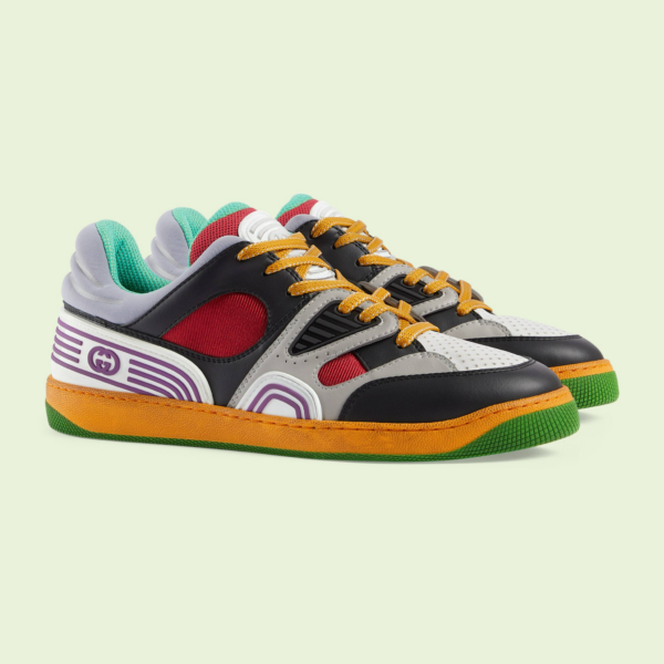 Giày Gucci Basket 'Mutilcolor' 697882-2SH90-1072 - Ảnh 4