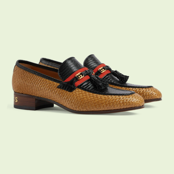 Giày Gucci Interlocking G 'Brown' ‎698804-2VA30-9568 - Ảnh 3