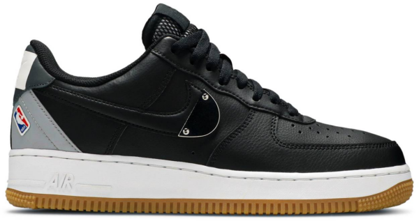 Giày Nike NBA x Air Force 1 07 LV8 Black Wolf Grey CT2298-001