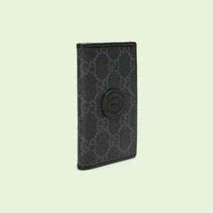 Vi Gucci GG Supreme Card Case 'Black' 699267-92TCN-1000