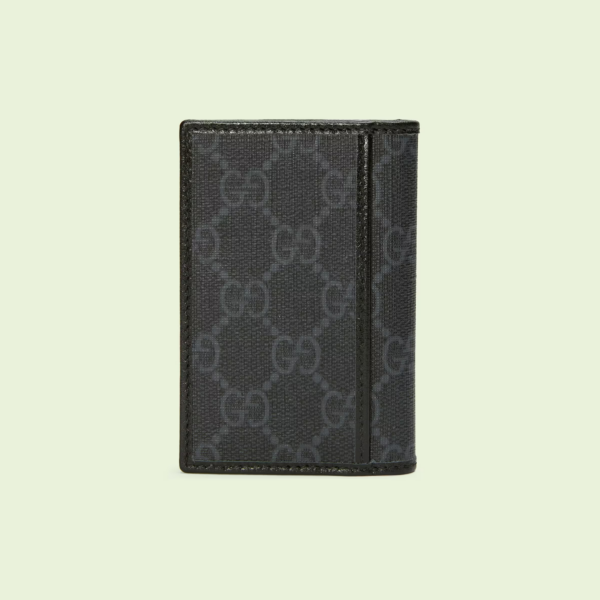 Vi Gucci GG Supreme Card Case 'Black' 699267-92TCN-1000