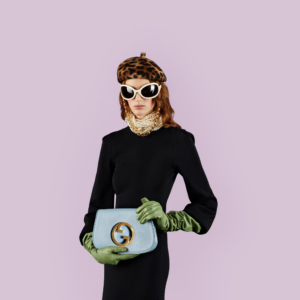 Tui Gucci Blondie Shoulder 'Blue' 699268-UXX0G-4914