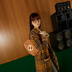 Tui Gucci Blondie Shoulder 'Brown' ‎699268-UXX0G-8351