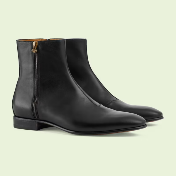 Giay Gucci Men's Ankle Boot 'Brown' 699324-0F300-1000