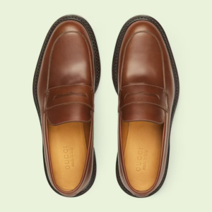 Giay Gucci Men's Loafer 'Brown' 699501-0GQ00-2144