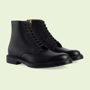 Giay Gucci Men's Ankle Boot 'Black' ‎699503-DHR00-1000
