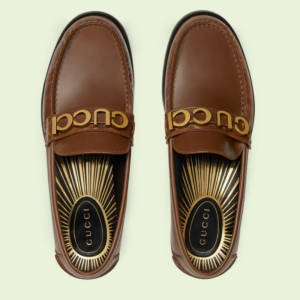 Giay Gucci Loafer 'Brown' 699644-17X00-2361