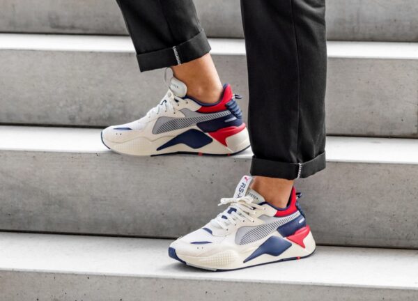 Giày Puma RS-X Hard Drive 'White Peacoat Red' 369818-03 - Ảnh 6