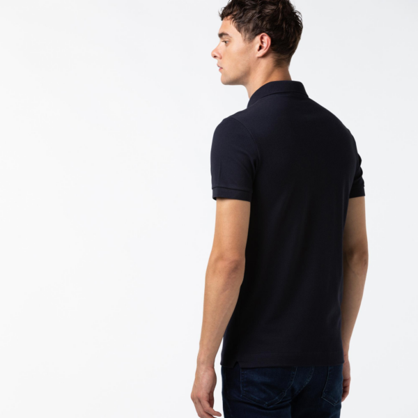 Áo Lacoste Men's Paris Polo Regular Fit Stretch Cotton Piqué PH5522-HDE - Ảnh 2