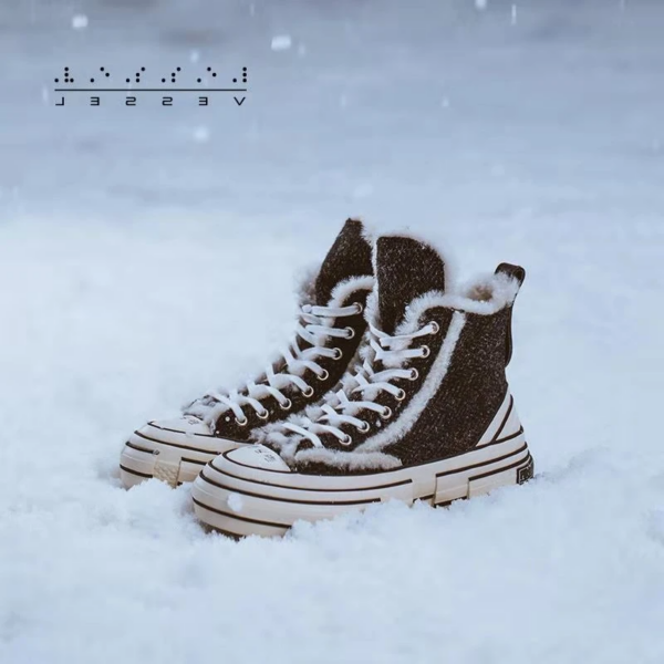 Giày XVESSEL G.O.P. Winter Highs Charcoal - Ảnh 2