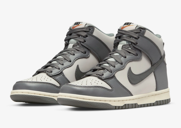 Giày Nike Dunk High Vintage 'Light Bone Grey' DM0582-001 - Ảnh 6